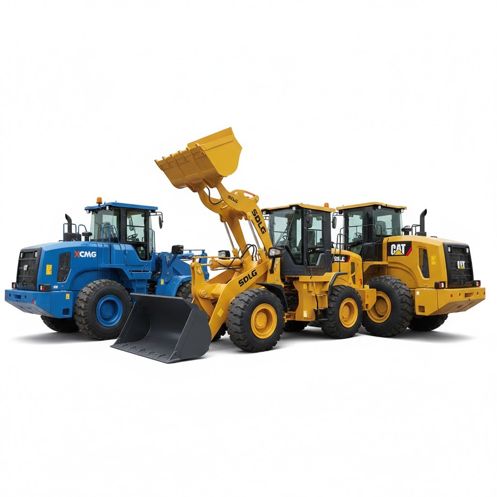 Used wheel loaders in Dubai JAFZA